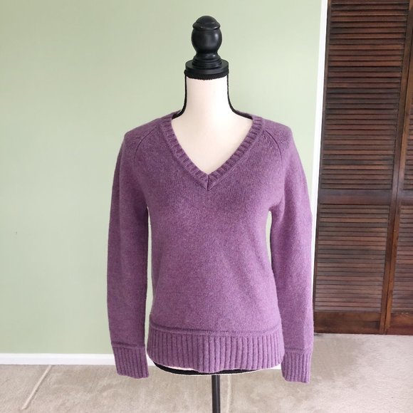 Old Navy Sweaters - Purple Lambswool Sweater